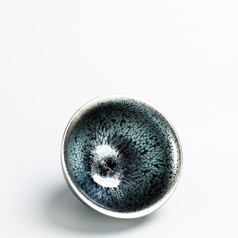 Tenmoku tea cup acacuss
