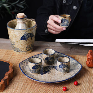 Tools Home Bar Sets Mini Gift Soju Sake Dinnerware Bar Sets Bartending Kits Jug Cups Jogo De Jantar Kitchen Accessories WSW40XP acacuss