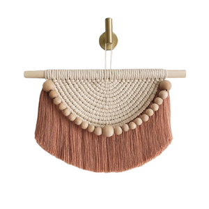 Chic Macrame Wall Hanging Bohemian Style Cotton Hand Weaving Tapestry For Living Room Bedroom Wall Decoration House Home Decor acacuss