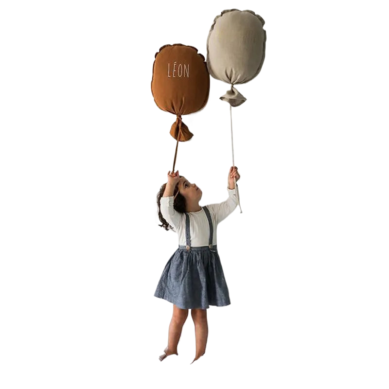 Creative Embroidered Balloon Pillow Wall Decoration Children's Home Photography Props  Aesthetic Room Decor acacuss