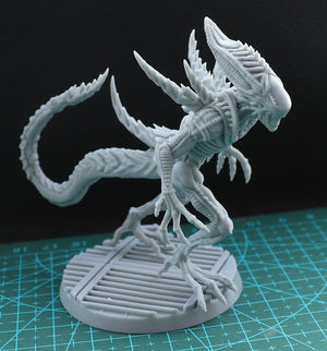 1/17 100mm 1/24 75mm Resin Model Kits Alien Figure Unpainted No Color DW-102 acacuss
