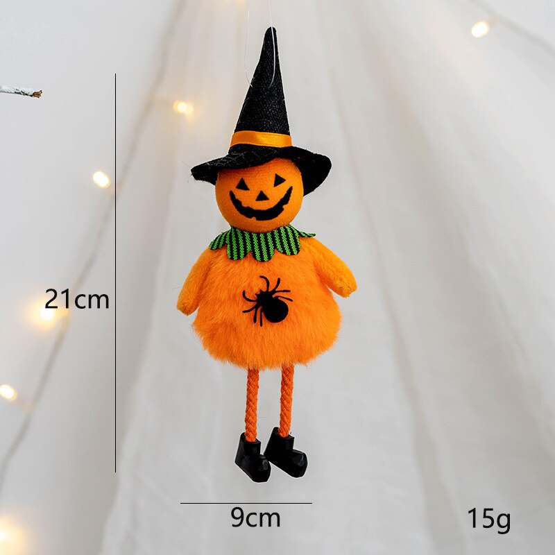 1.5m 10Led Halloween Light String Pumpkin Skull Eye Balls Ghost Festival Party Lantern Trick Or Treat Happy Halloween Day Decor acacuss
