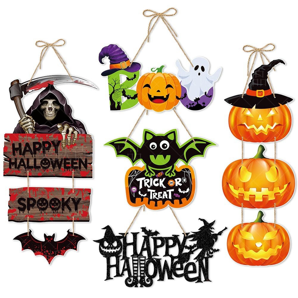 1.5m 10Led Halloween Light String Pumpkin Skull Eye Balls Ghost Festival Party Lantern Trick Or Treat Happy Halloween Day Decor acacuss