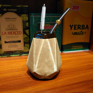 1 PC/Lot Gaucho Yerba Mate Gourds Ceramic Calabash Cups 250 ML With Filter Straw Bombilla & Cleaning Brush acacuss