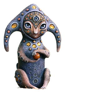 1 Pcs Resin Statue Handmake Creatures Sculptures Desktop Ornaments Garden Room Decoration Home Decor Figurine acacuss
