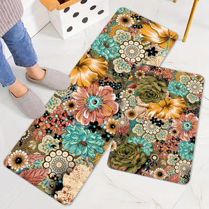 1 Piece, Soft Kitchen Carpet, Anti Fatigue Kitchen Carpet, Waterproof and Anti-skid Memory Foam Kitchen Carpet acacuss