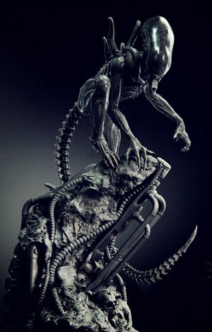 100mm 10cm Resin Model Kits Alien Figure Unpainted No Color DW-027 acacuss