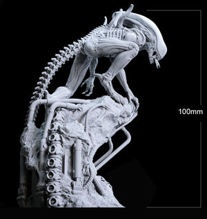 100mm 10cm Resin Model Kits Alien Figure Unpainted No Color DW-027 acacuss