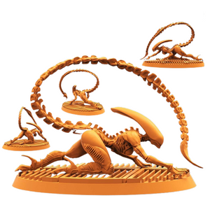 100mm 75mm Resin Model Kits Female Alien Figure Sculpture Unpainted No Color DW-053 acacuss