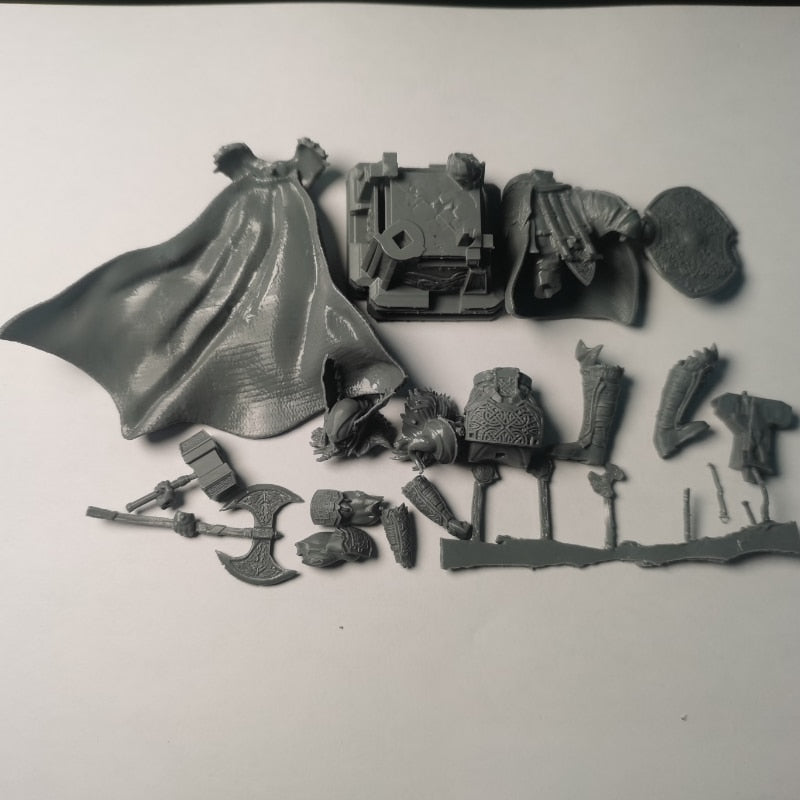 108mm Scale Resin Figure Viking Style Thor Unassembled and Unpainted Model Kit Une Statuette Collect Toys acacuss
