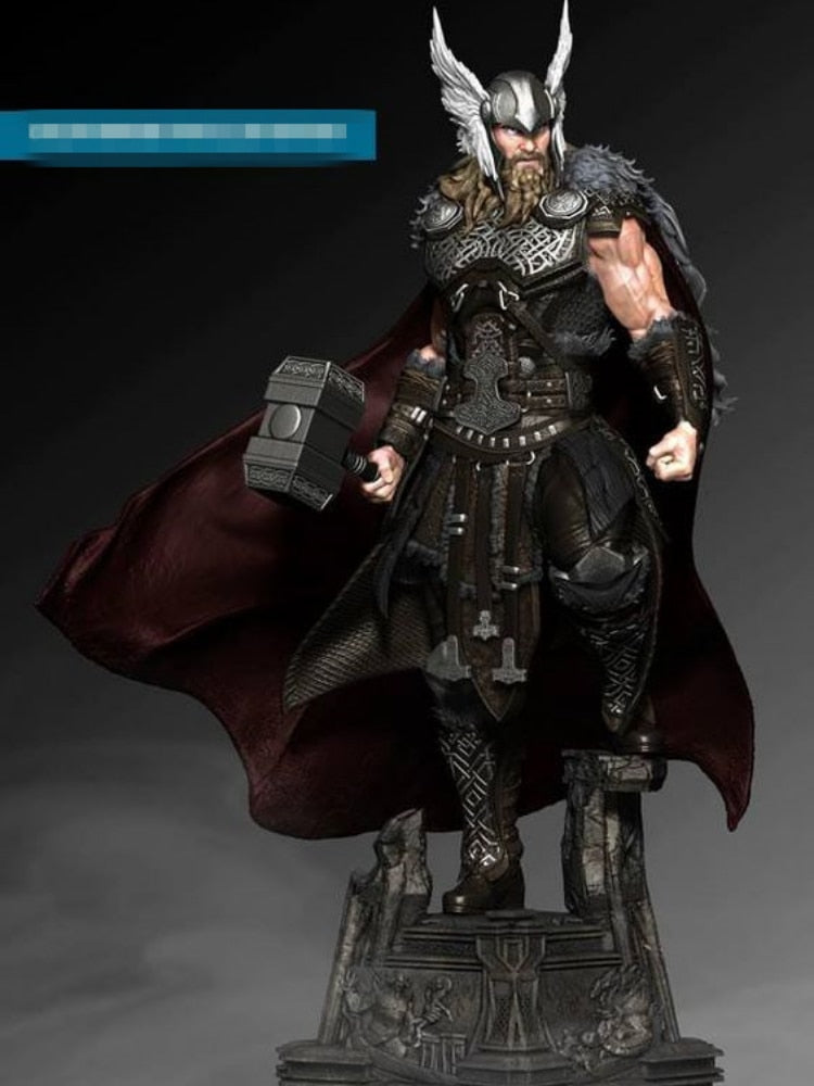108mm Scale Resin Figure Viking Style Thor Unassembled and Unpainted Model Kit Une Statuette Collect Toys acacuss