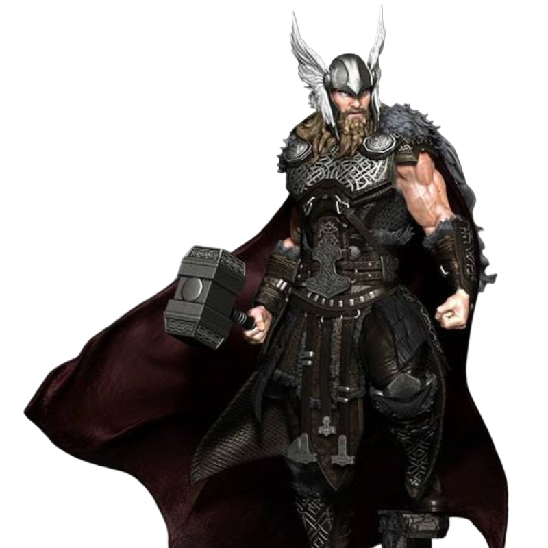 108mm Scale Resin Figure Viking Style Thor Unassembled and Unpainted Model Kit Une Statuette Collect Toys acacuss