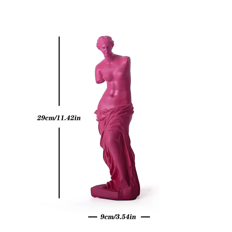 11 Inch Nordic Style Art Broken Arm Venus Figurine Statue Resin Crafts Sketch Sculpture Study Office Home Decoration acacuss