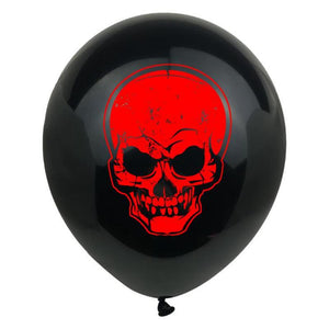 12/1PCS Halloween Ghost Balloons Toys Spider Witch Bat Pumpkin Skeleton Horror Halloween Party Decoration Festival Party Supply acacuss