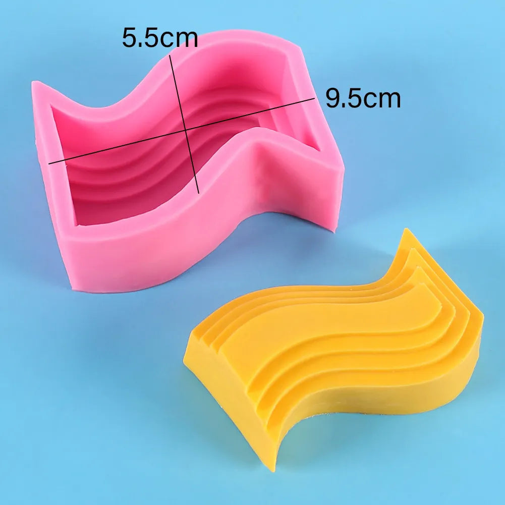 14cm Rainbow Arch Silicone Mold DIY Candle Mold Geometry Candle Making Epoxy Resin Soap Gypsum Chocolate Mould Craft Home Decor acacuss