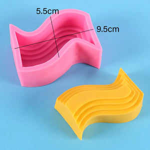 14cm Rainbow Arch Silicone Mold DIY Candle Mold Geometry Candle Making Epoxy Resin Soap Gypsum Chocolate Mould Craft Home Decor acacuss