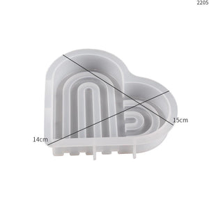 14cm Rainbow Arch Silicone Mold DIY Candle Mold Geometry Candle Making Epoxy Resin Soap Gypsum Chocolate Mould Craft Home Decor acacuss