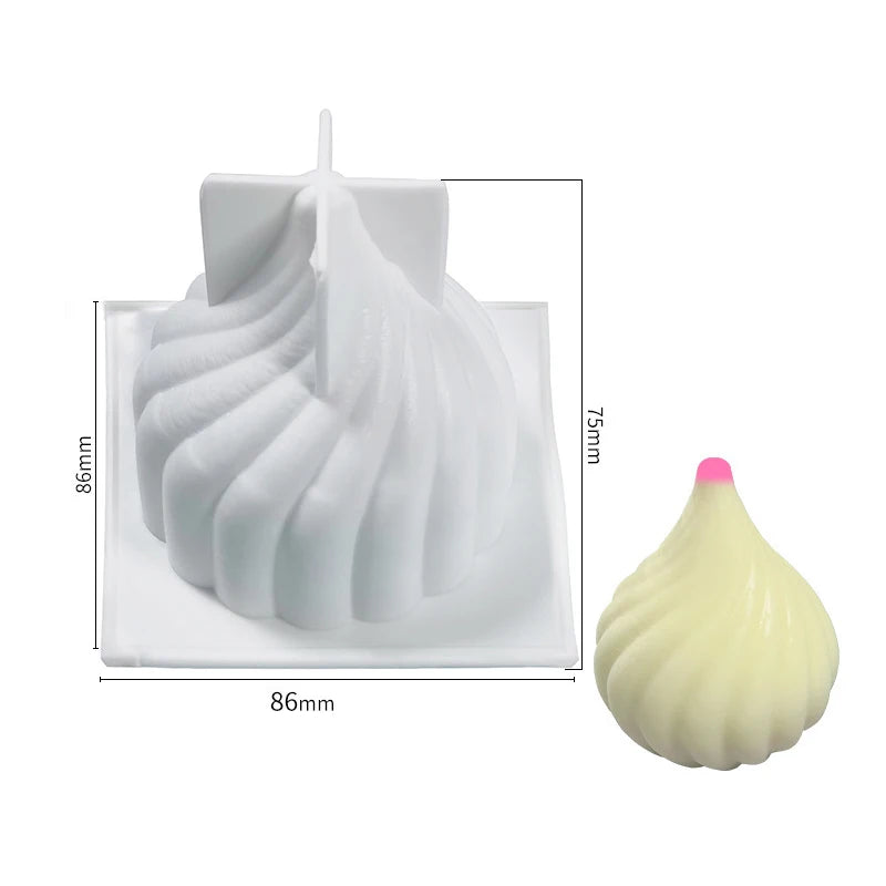 14cm Rainbow Arch Silicone Mold DIY Candle Mold Geometry Candle Making Epoxy Resin Soap Gypsum Chocolate Mould Craft Home Decor acacuss
