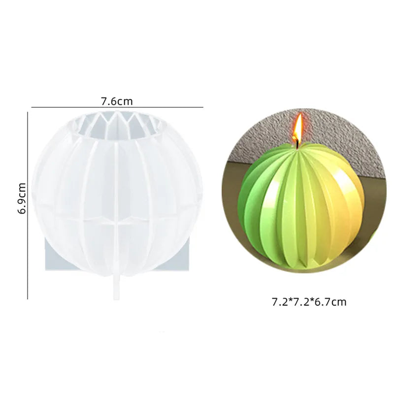 14cm Rainbow Arch Silicone Mold DIY Candle Mold Geometry Candle Making Epoxy Resin Soap Gypsum Chocolate Mould Craft Home Decor acacuss