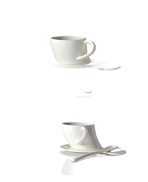 150ML, Plain white quality bone china tea cup and saucer set,  white porcelain cup, wake up coffee mug, mug for sublimation acacuss