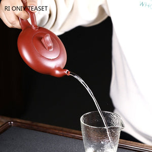 180ml Creative Yixing Purple Clay Tea Pot Boutique Dahongpao Filter Teapot Household Authentic Zisha Tea Set Portable Drinkware acacuss