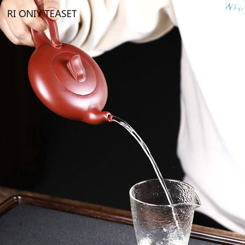 180ml Creative Yixing Purple Clay Tea Pot Boutique Dahongpao Filter Teapot Household Authentic Zisha Tea Set Portable Drinkware acacuss