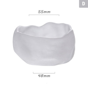 1PC Glass Tea Set Small Wine Cup Tasting Transparent Tea Cups White Wine Cup acacuss