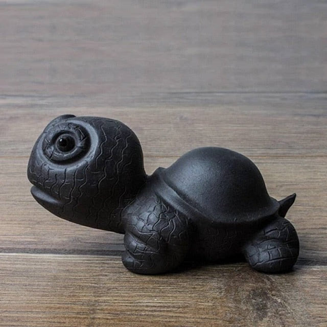 1Pcs Purple sand golden toad tea pet can raise lucky tea to play tea table accessories tea figurine teapets Purple Clay Zen acacuss