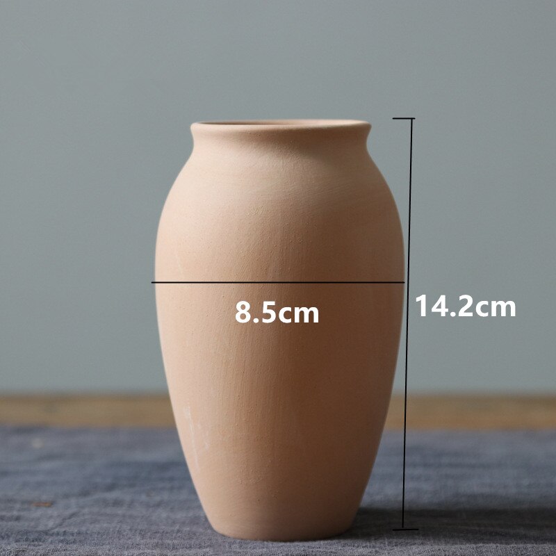1pc Frosted Ceramic Vase Home Decoration CeramicFlower Vase Photography Props acacuss