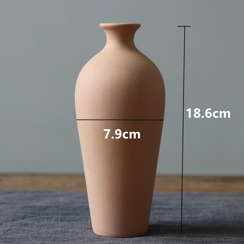 1pc Frosted Ceramic Vase Home Decoration CeramicFlower Vase Photography Props acacuss
