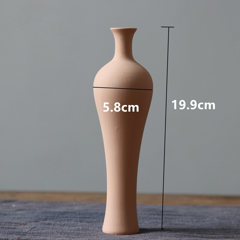 1pc Frosted Ceramic Vase Home Decoration CeramicFlower Vase Photography Props acacuss