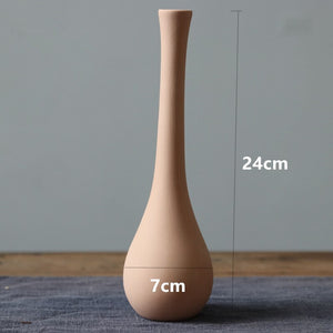 1pc Frosted Ceramic Vase Home Decoration CeramicFlower Vase Photography Props acacuss