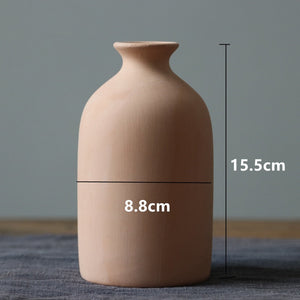 1pc Frosted Ceramic Vase Home Decoration CeramicFlower Vase Photography Props acacuss