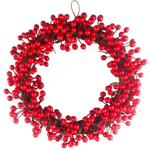 1pcs Christmas Decoration 12-25cm Christmas Party Wedding Wreaths Decoration Garland Material Rattan Wreath DIY Wreath Party acacuss