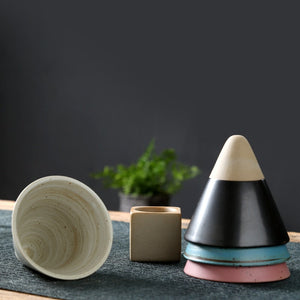 1pcs Creative Retro Ceramic Coffee Cup Rough Pottery Tea Cup Japanese Latte Pull Flower Porcelain Cup Household New Pottery Mug acacuss