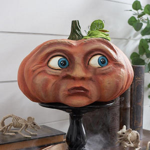 1pcs Halloween Pumpkin Outdoor Decoration Spooky Party Garden Field Funny Pumpkin Head Cute Atmosphere Home Decoration acacuss