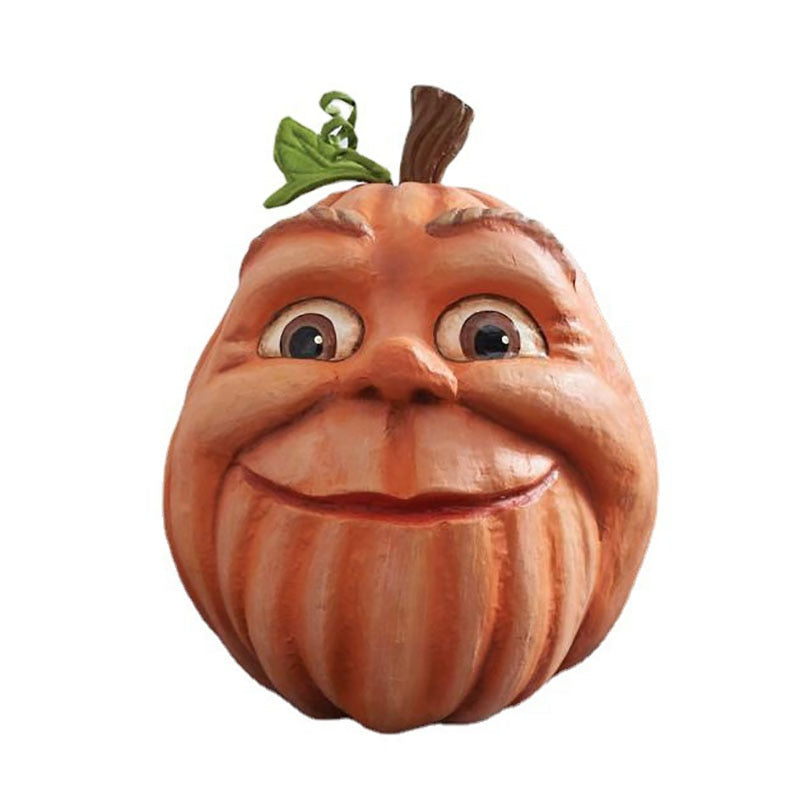1pcs Halloween Pumpkin Outdoor Decoration Spooky Party Garden Field Funny Pumpkin Head Cute Atmosphere Home Decoration acacuss
