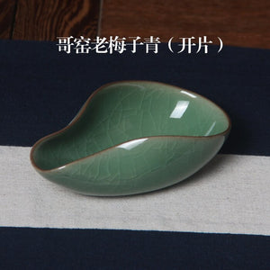 1piece Ceramic Tea Holder Spoon Spare Accessories Business High-Quality Porcelain Gift Tableware acacuss