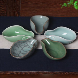 1piece Ceramic Tea Holder Spoon Spare Accessories Business High-Quality Porcelain Gift Tableware acacuss