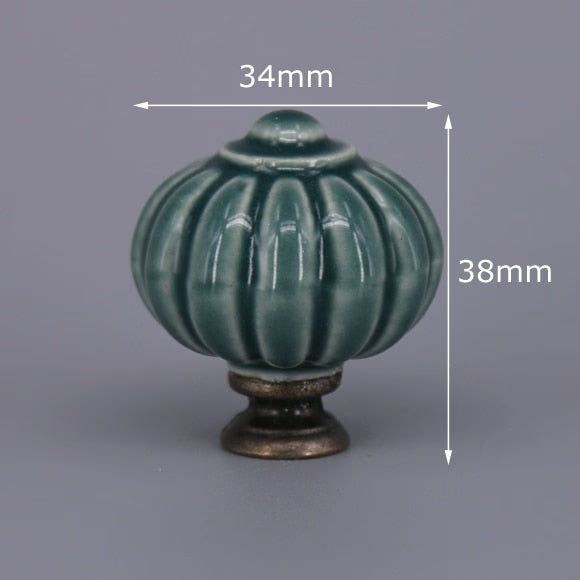 1x Special color Ceramic Wardrobe Drawer Pull Handle Furniture Knob Hardware Europe Cabinet Cupboard Handles Drawer Pull acacuss
