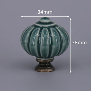 1x Special color Ceramic Wardrobe Drawer Pull Handle Furniture Knob Hardware Europe Cabinet Cupboard Handles Drawer Pull acacuss