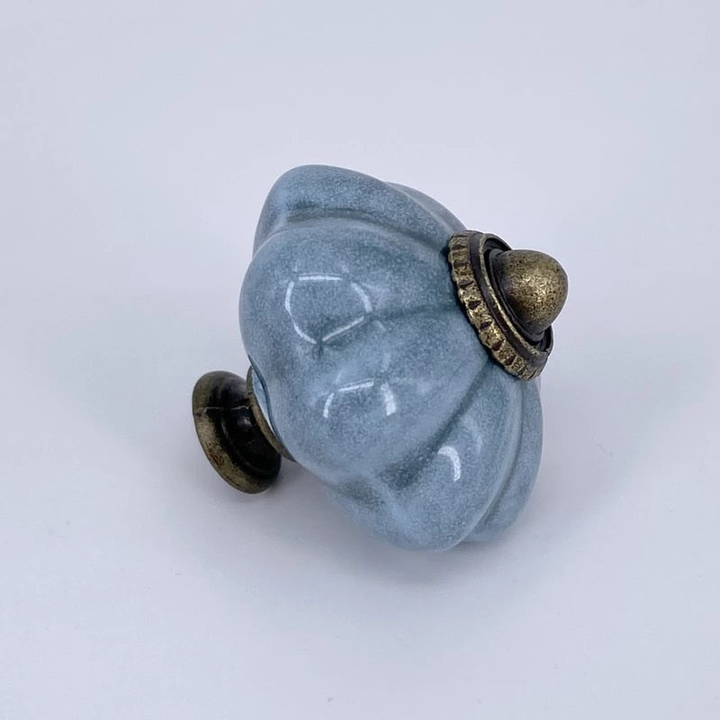1x Special color Ceramic Wardrobe Drawer Pull Handle Furniture Knob Hardware Europe Cabinet Cupboard Handles Drawer Pull acacuss