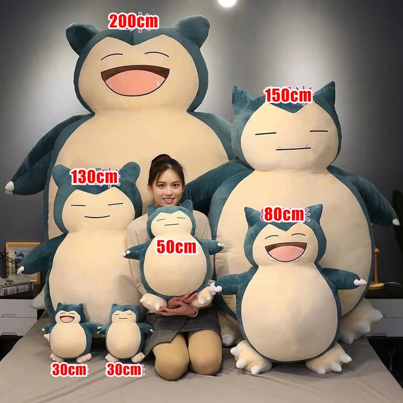 Giant snorlax doll hotsell