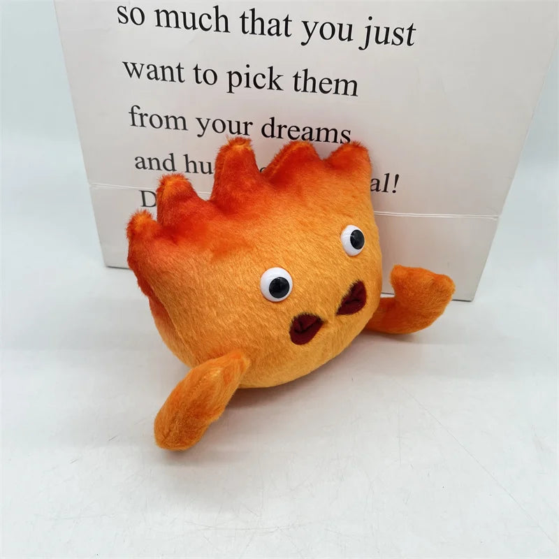 20CM New Calcifer Plush Toys Cartoon Filled Soft Dolls Christmas Gifts Howl’s Moving Castle Calcifer Plush Toy Studio Ghibli acacuss