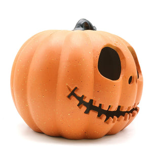 24*20cm Pumpkin Lantern Plastic Halloween Led Pumpkin Lamp Flashing Ghost Lighting Festival Park Indoor Garden Decoration New acacuss