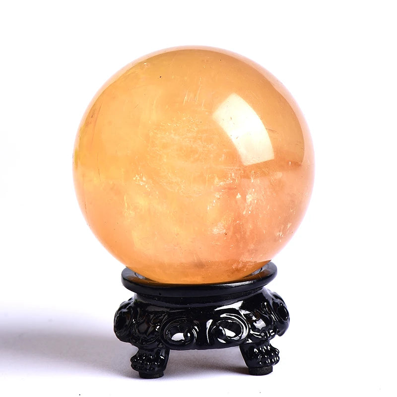 25-80mm Natural Crystal Calcite Ball Energy Polished Beautiful Reiki Health Healing Stone Home Decor Exquisite Souvenirs Gift acacuss