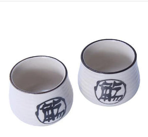 250ml Japanese Ceramic wine set sake white wine yellow wine small wine bottle wine glass one pot and two cups three-piece set acacuss