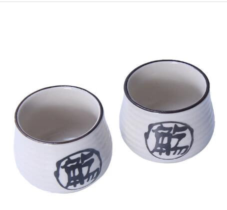 250ml Japanese Ceramic wine set sake white wine yellow wine small wine bottle wine glass one pot and two cups three-piece set acacuss