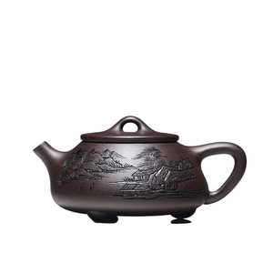 260ml Yixing Purple Clay Teapot Handmade  Filter Xishi Tea Pot Chinese Authentic Zisha Tea Set Kettle Customized Gifts acacuss