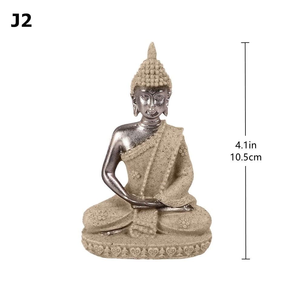 28 Style Miniature Buddha Statue Nature Sandstone Fengshui Thailand Buddha Sculpture Hindu Figurine Home Decorative Ornament 15 acacuss